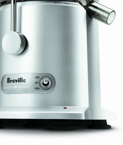 Breville JE98XL Juice Fountain Plus Centrifugal Juicer, Brushed Stainless Steel