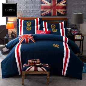 Britsih Style Oxford Duvet Set - SBP126