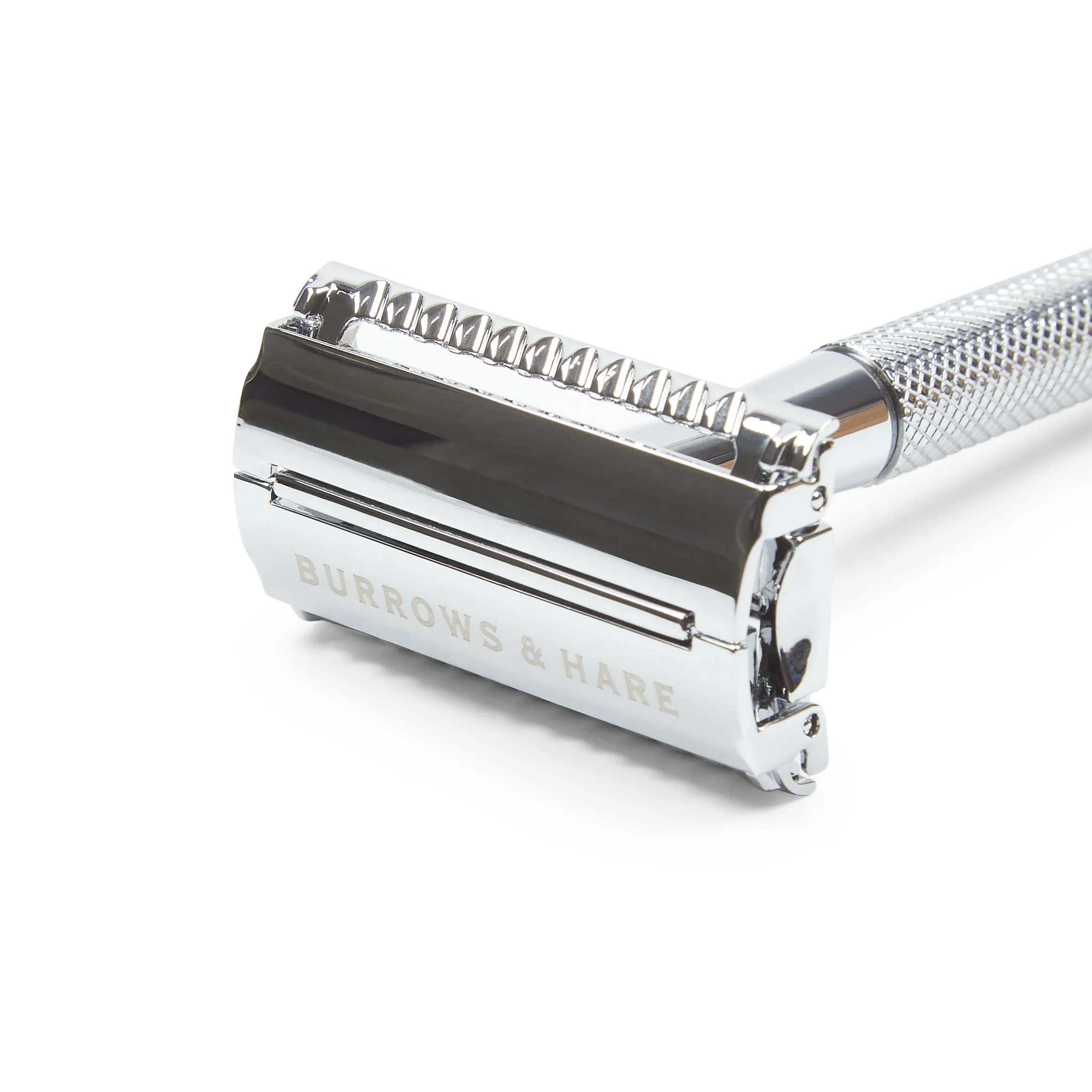 Butterfly Double Edge Safety Razor - Silver