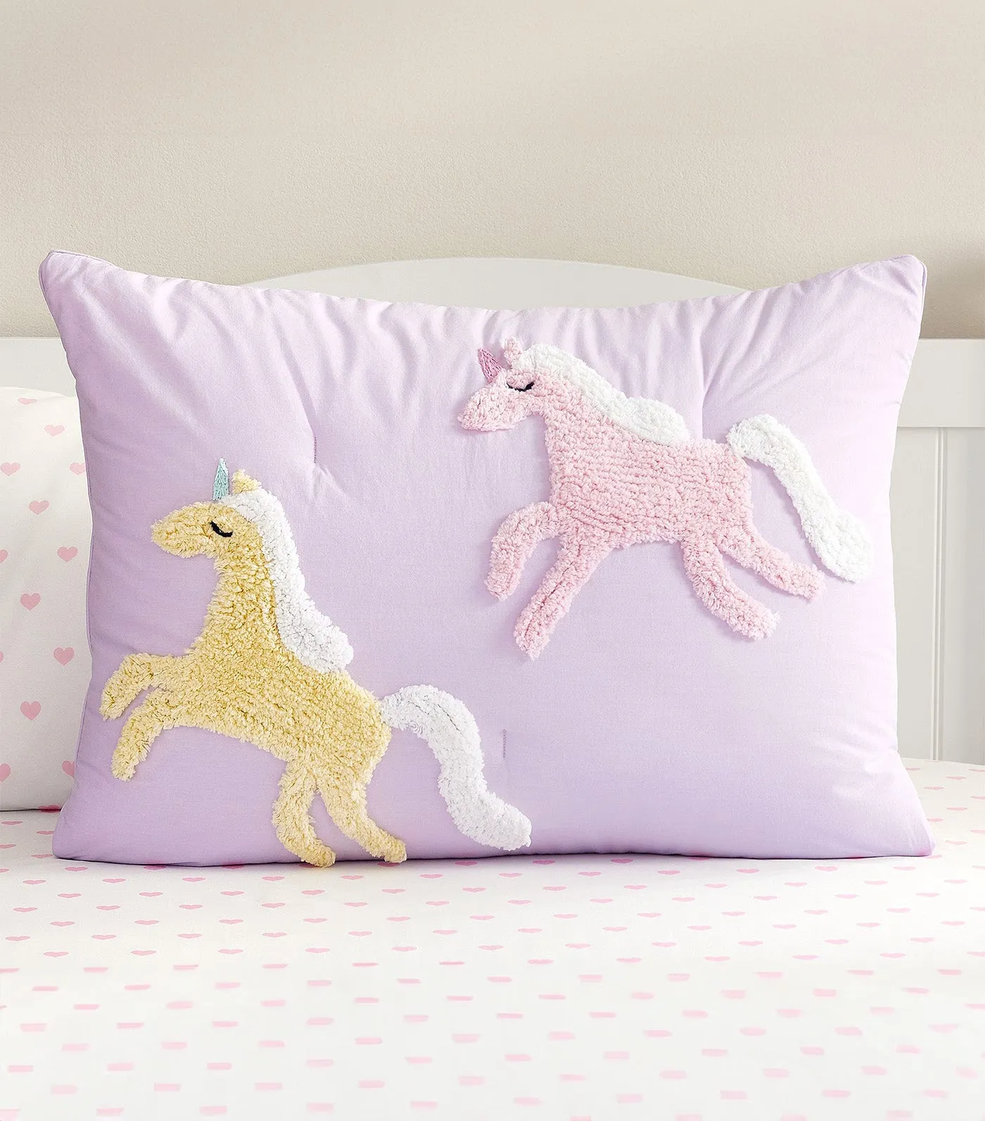 Candlewick Unicorn Comforter and Shams