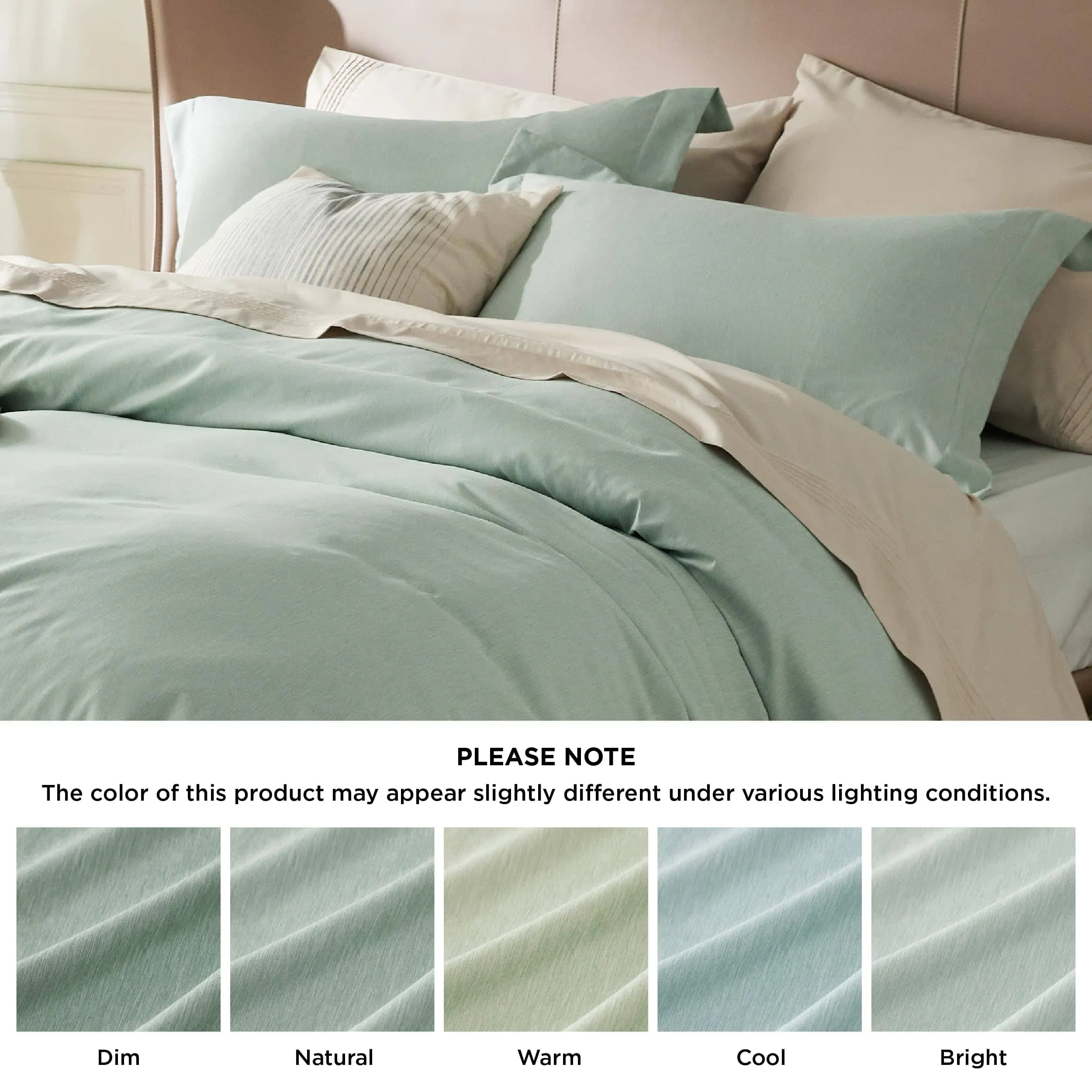 Cationic Dyed Duvet Cover Set