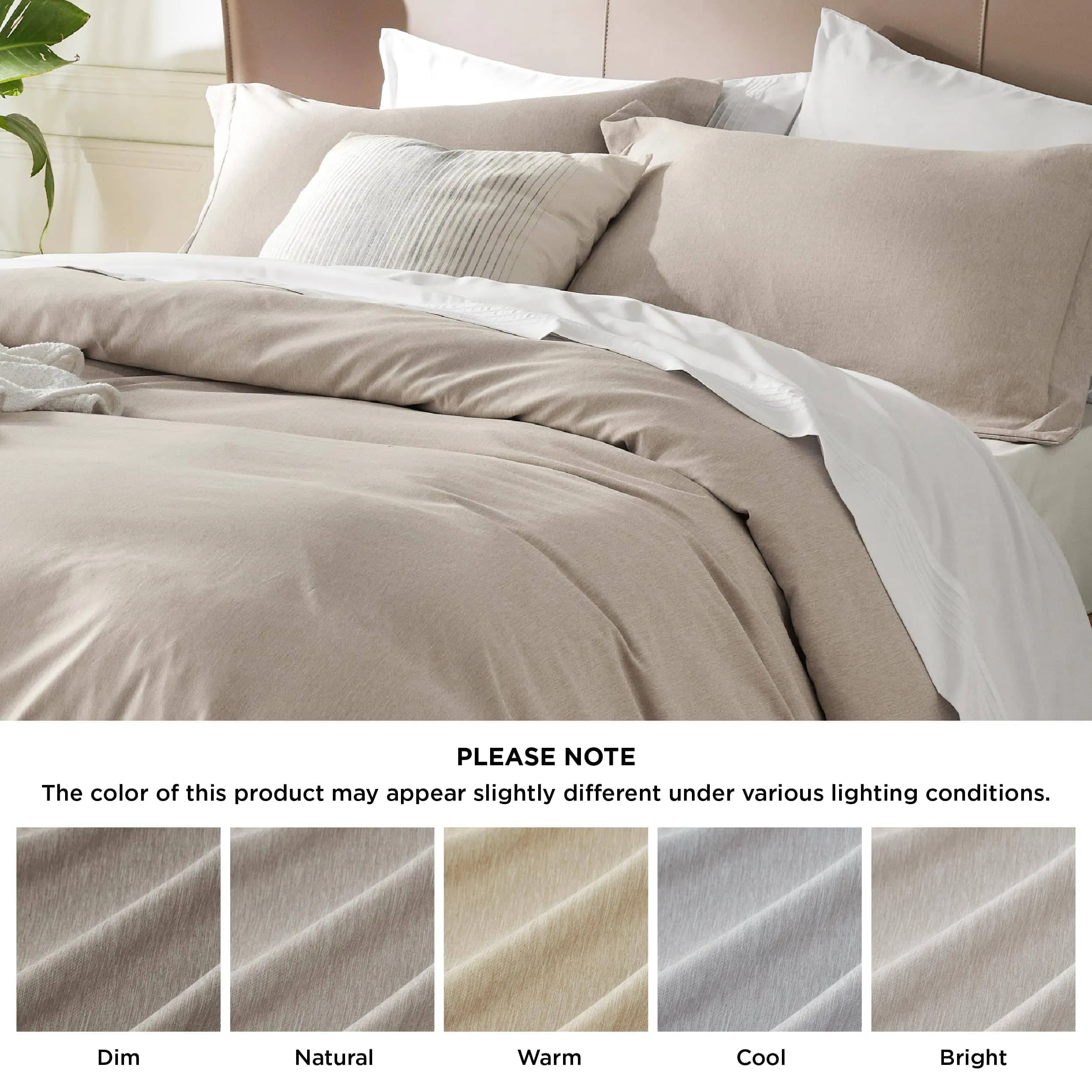 Cationic Dyed Duvet Cover Set