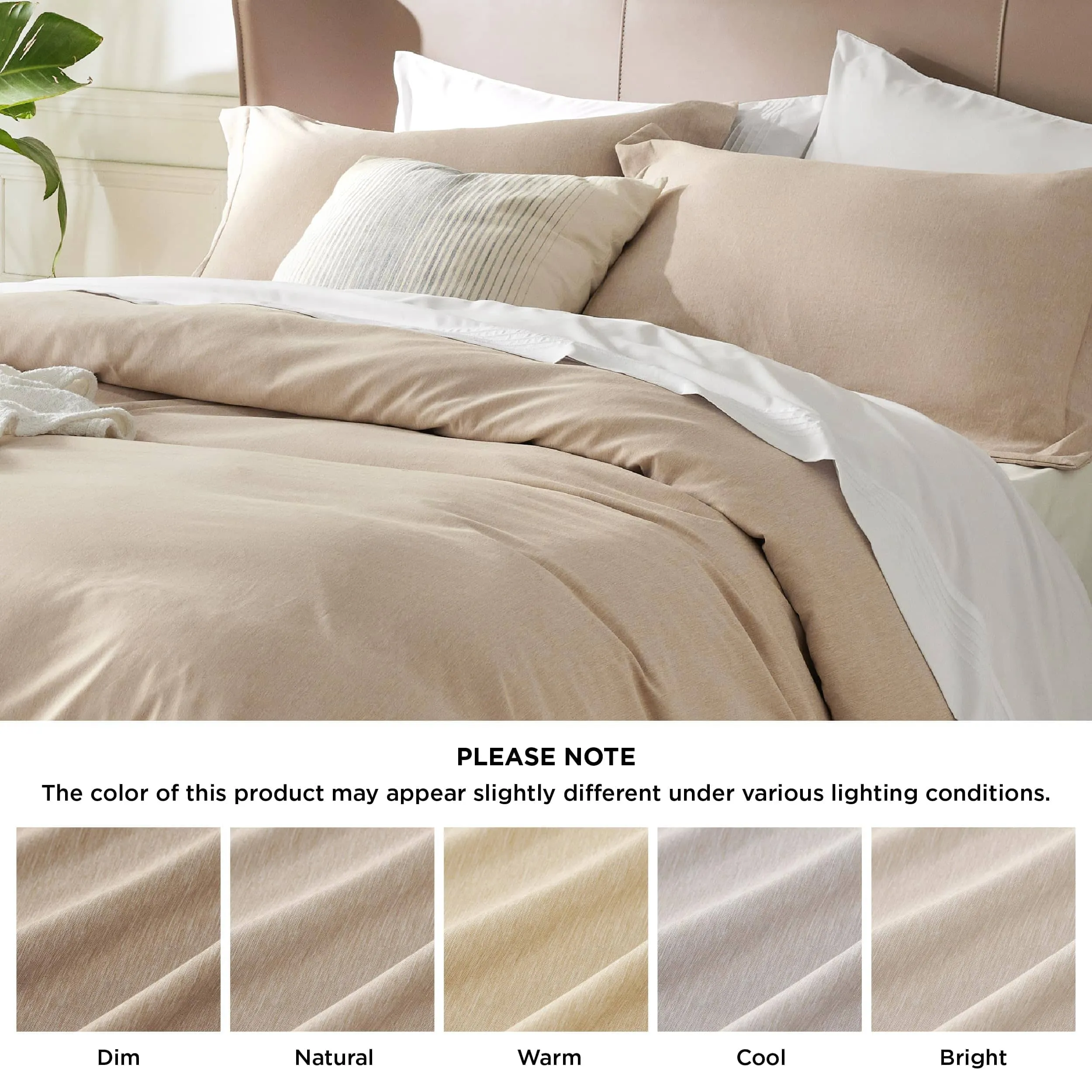 Cationic Dyed Duvet Cover Set