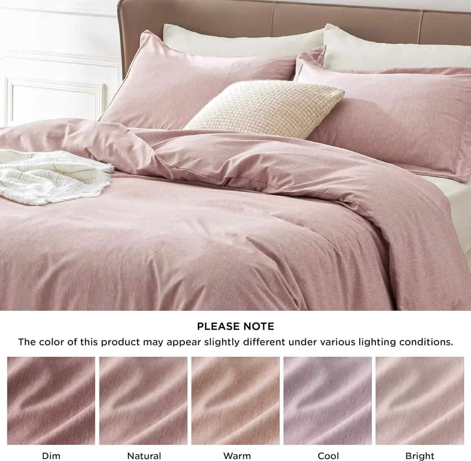 Cationic Dyed Duvet Cover Set