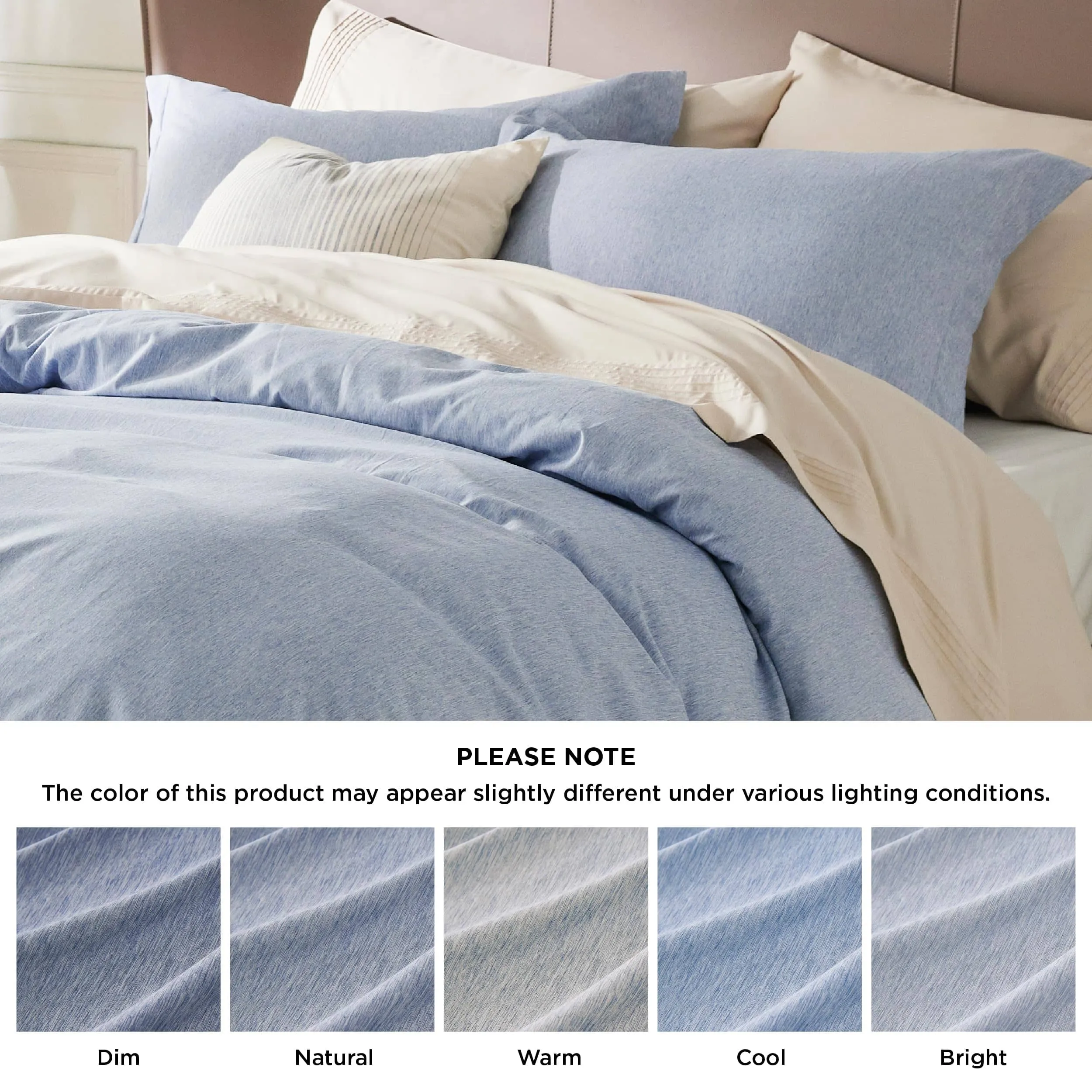 Cationic Dyed Duvet Cover Set