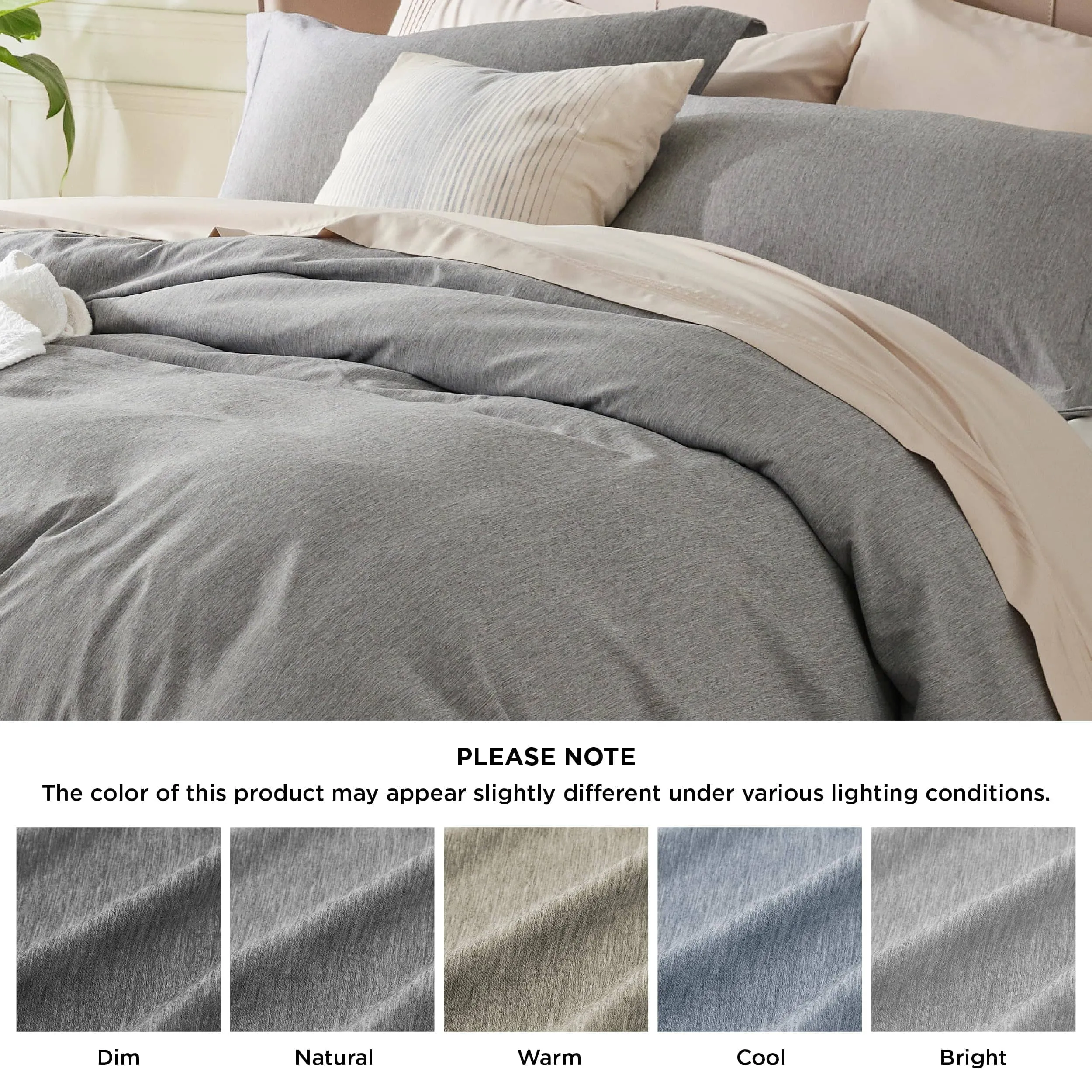 Cationic Dyed Duvet Cover Set