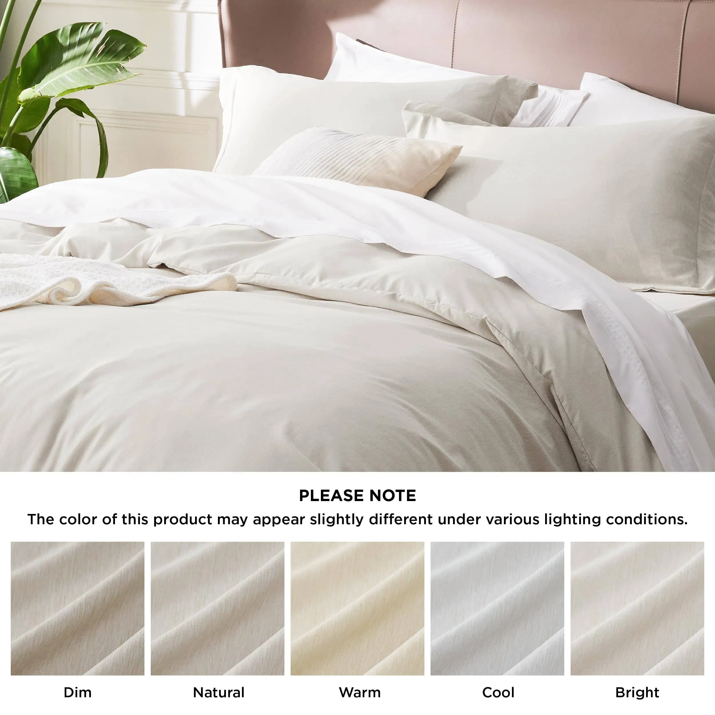 Cationic Dyed Duvet Cover Set