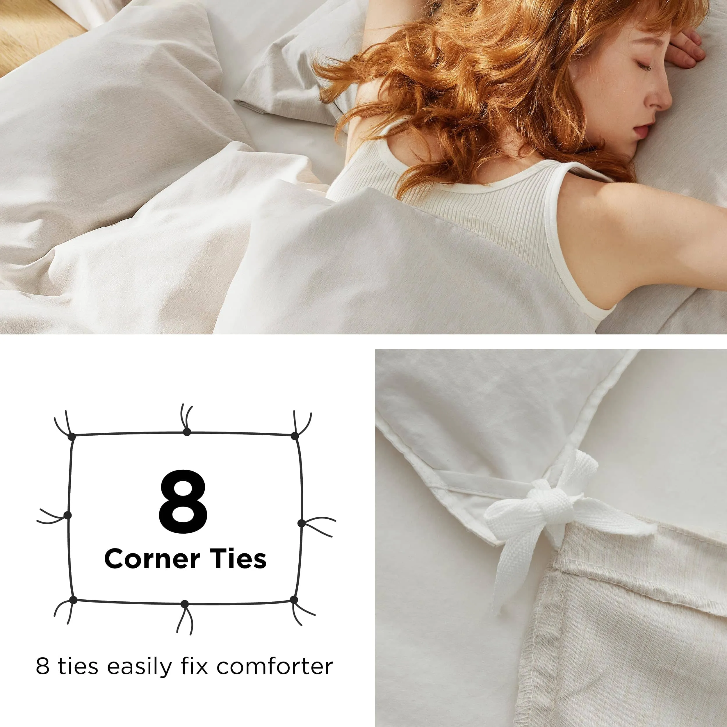 Cationic Dyed Duvet Cover Set