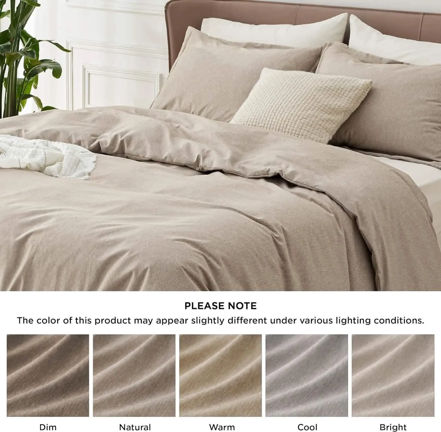 Cationic Dyed Duvet Cover Set