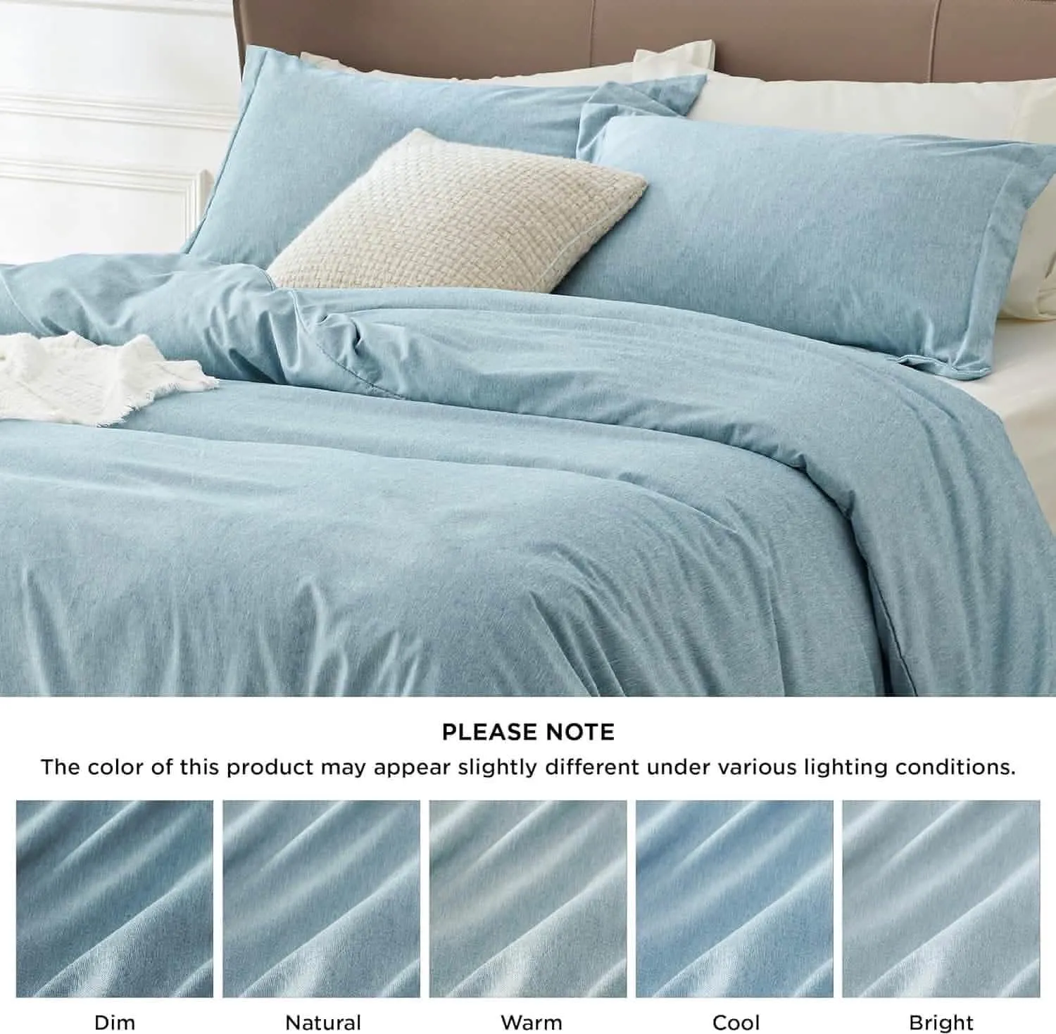 Cationic Dyed Duvet Cover Set