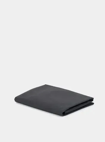 Charcoal Tencel Cotton Fitted Sheet