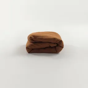 Cinnamon Linen Duvet Cover