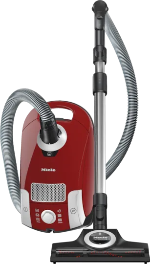 Compact C1 HomeCare Canister Vacuum Autumn Red - Call for Special Pricing