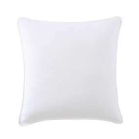 Cornell White European Pillowcase by Private Collection