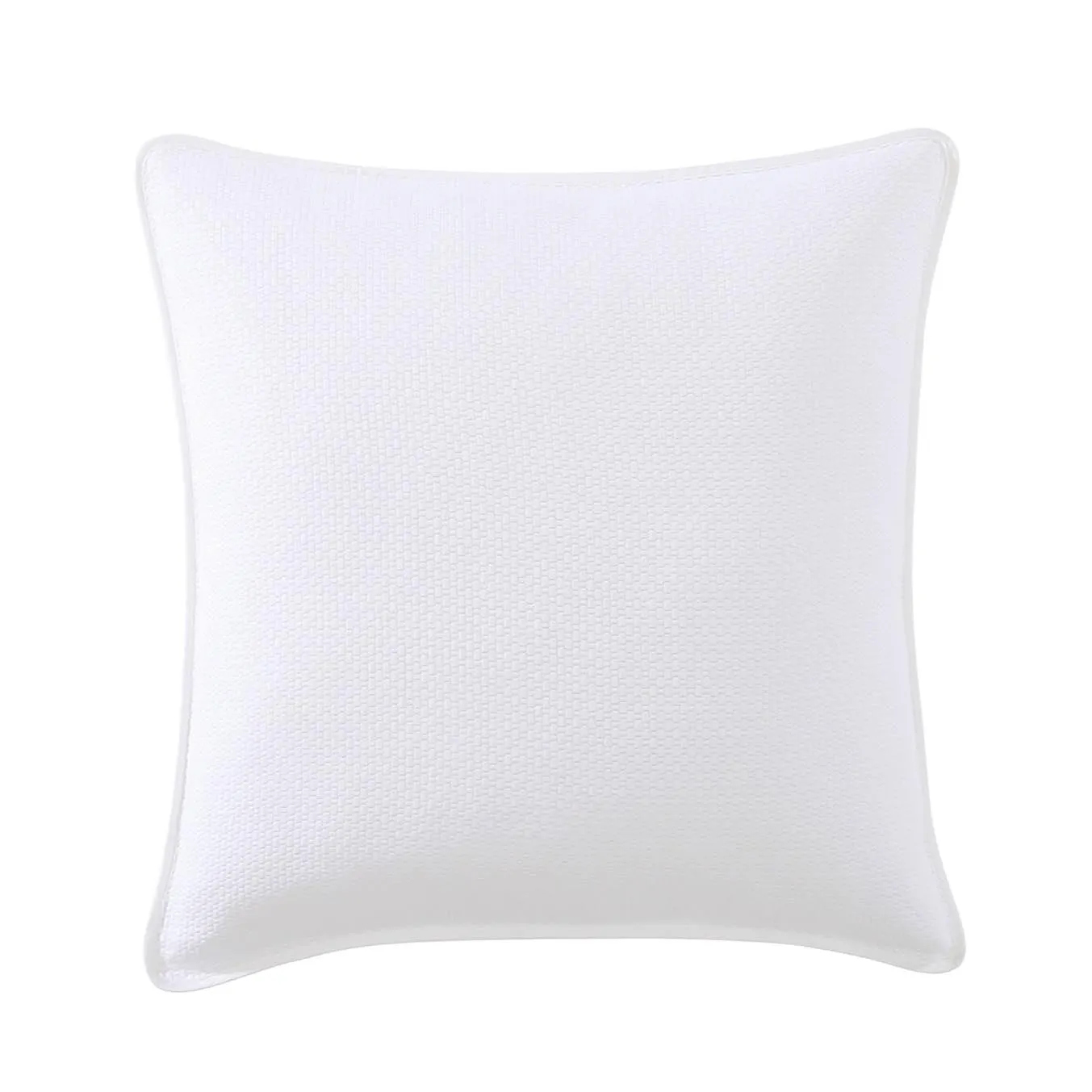 Cornell White European Pillowcase by Private Collection