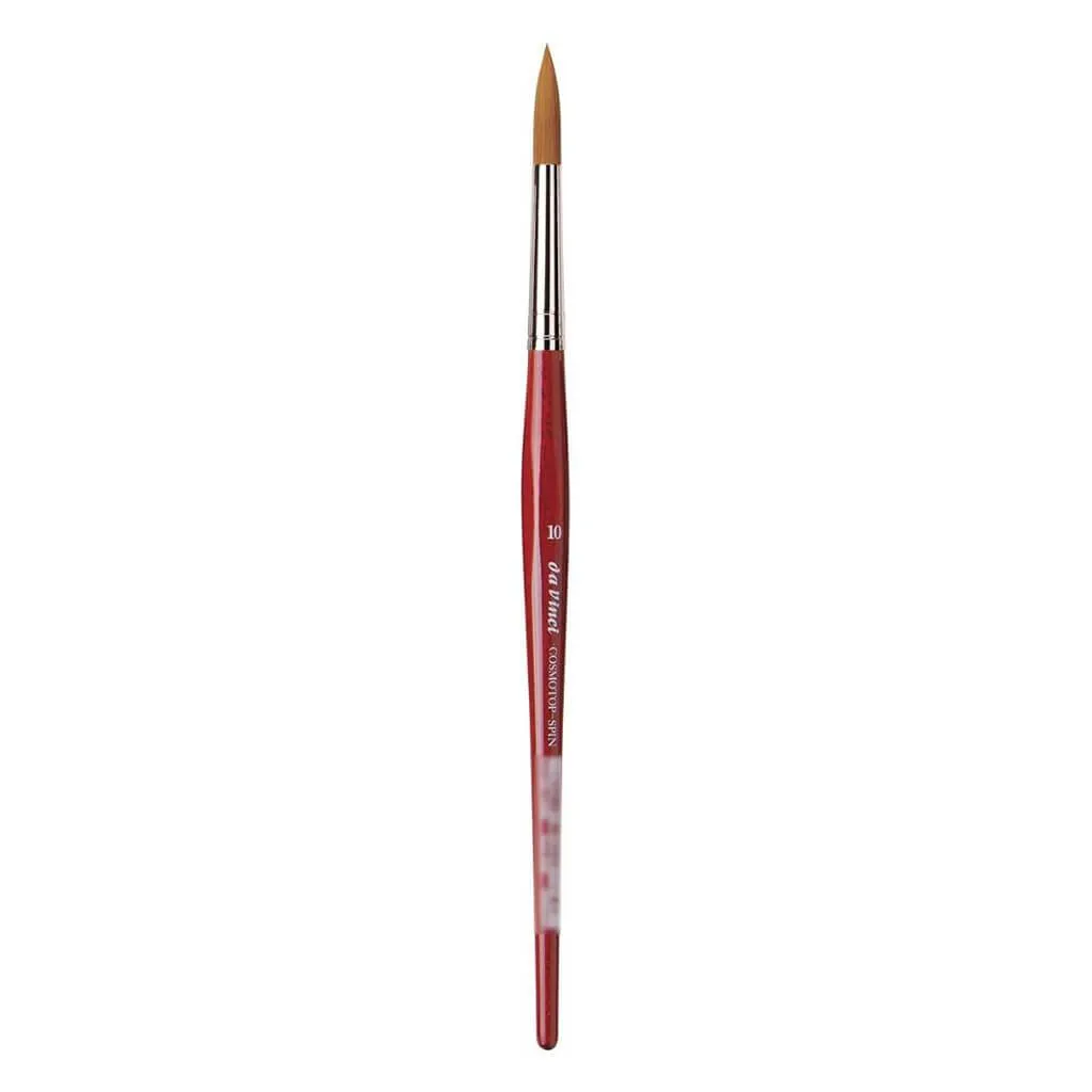 Cosmotop Spin Water Color Brush, Red Esagonal Handles