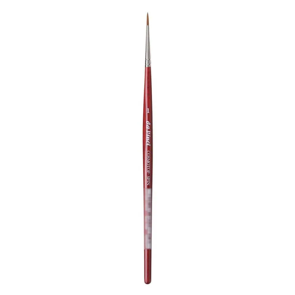 Cosmotop Spin Water Color Brush, Red Esagonal Handles