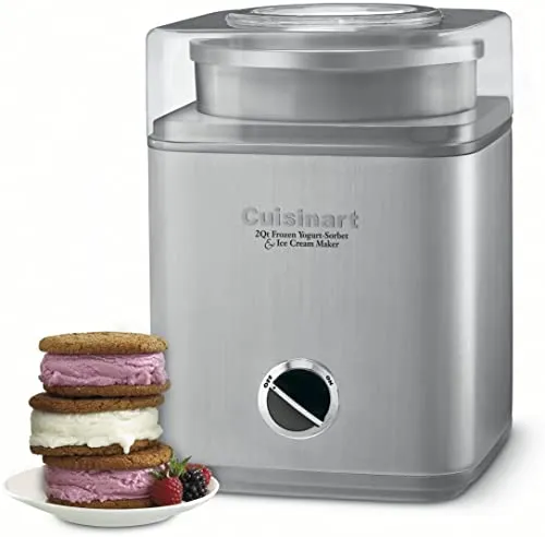 Cuisinart ICE30BC Ice Cream Maker, 2-Qt, Silver