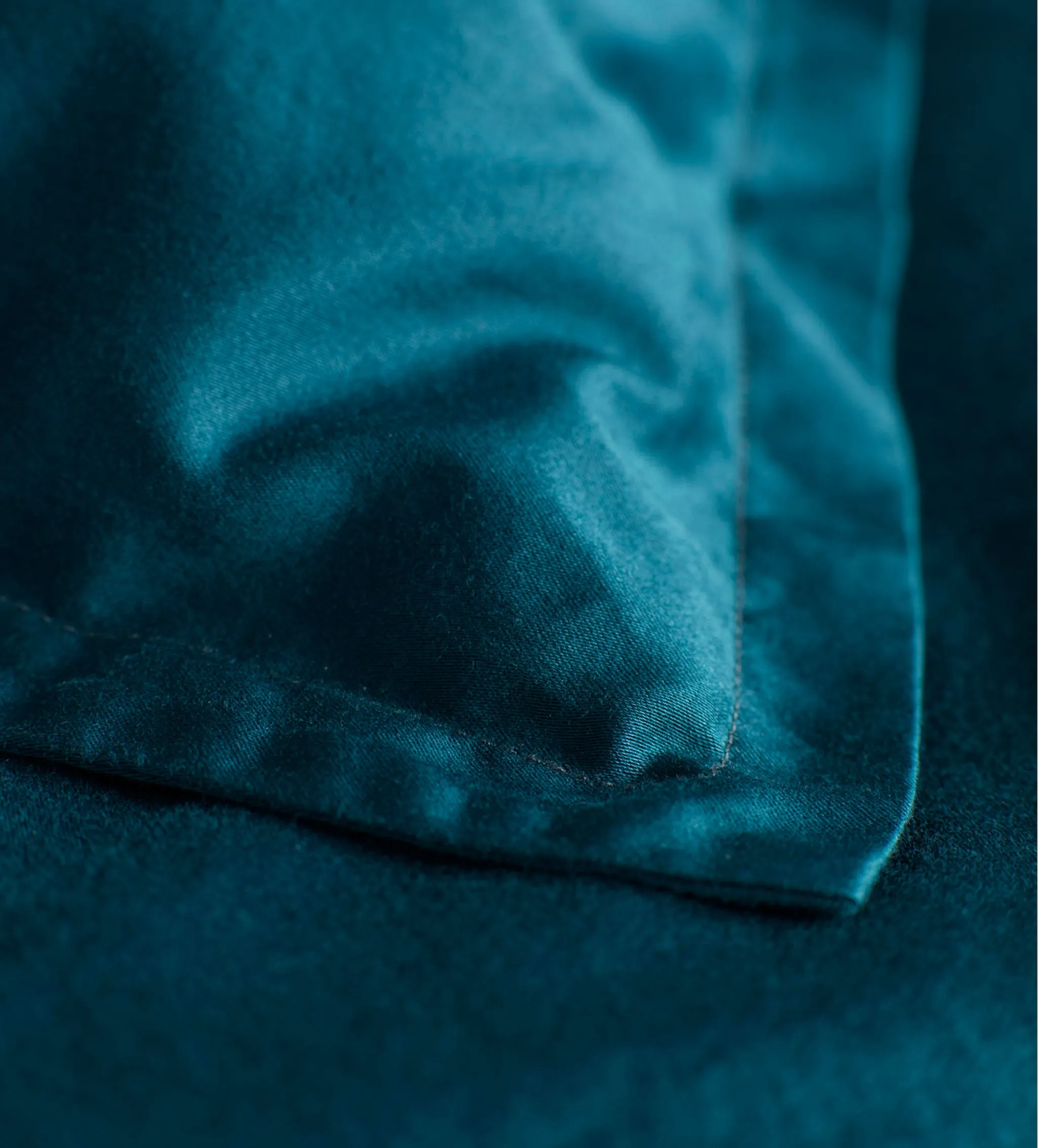 Deep Teal Super Soft 100% Cotton Duvet Cover