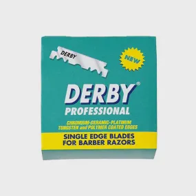 Derby - Professional Single Edge Blades, Half blades (100 pcs)