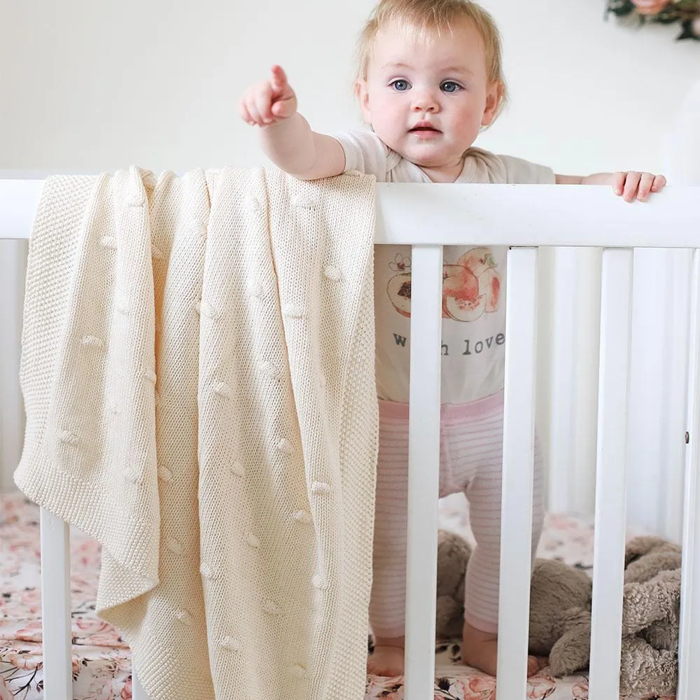 Di Lusso Living - Baby Blanket - Marshmallow