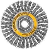 DW4926 DeWalt Wire wheel,4" Stringer Bead Wire Wheel/Carbon Steel 5/8"-11 Arbor .020"