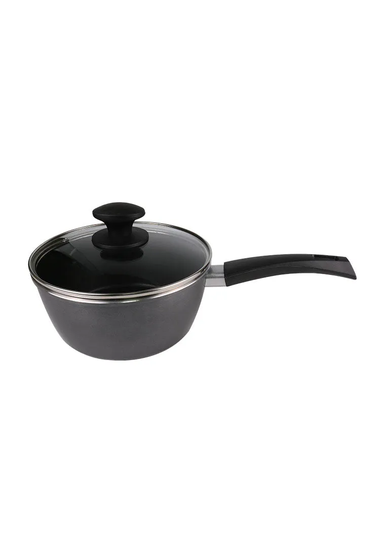 Eco Non-Stick Saucepan with Glass Cover