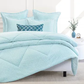 Edie Turquoise Euro Flange Sham