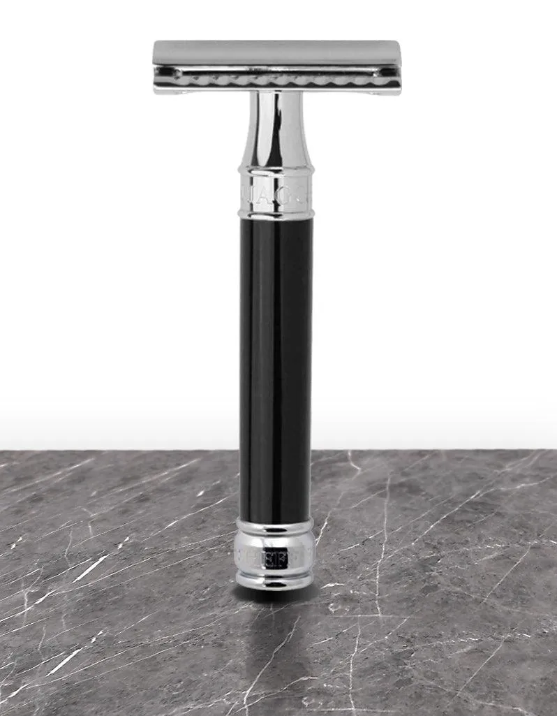 Edwin Jagger - DE86 Double Edge Safety Razor, Black