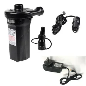 Electric Air Pump - Rechargeable Inflator Deflator AC DC Car Lighter   AU Plug