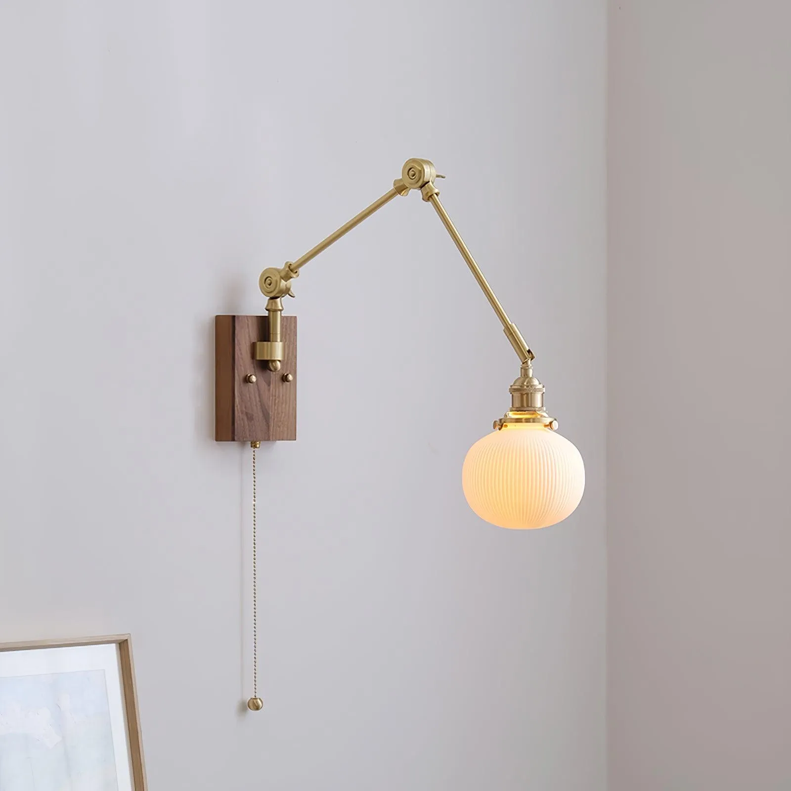 Elia Swing Arm Wall Lamp