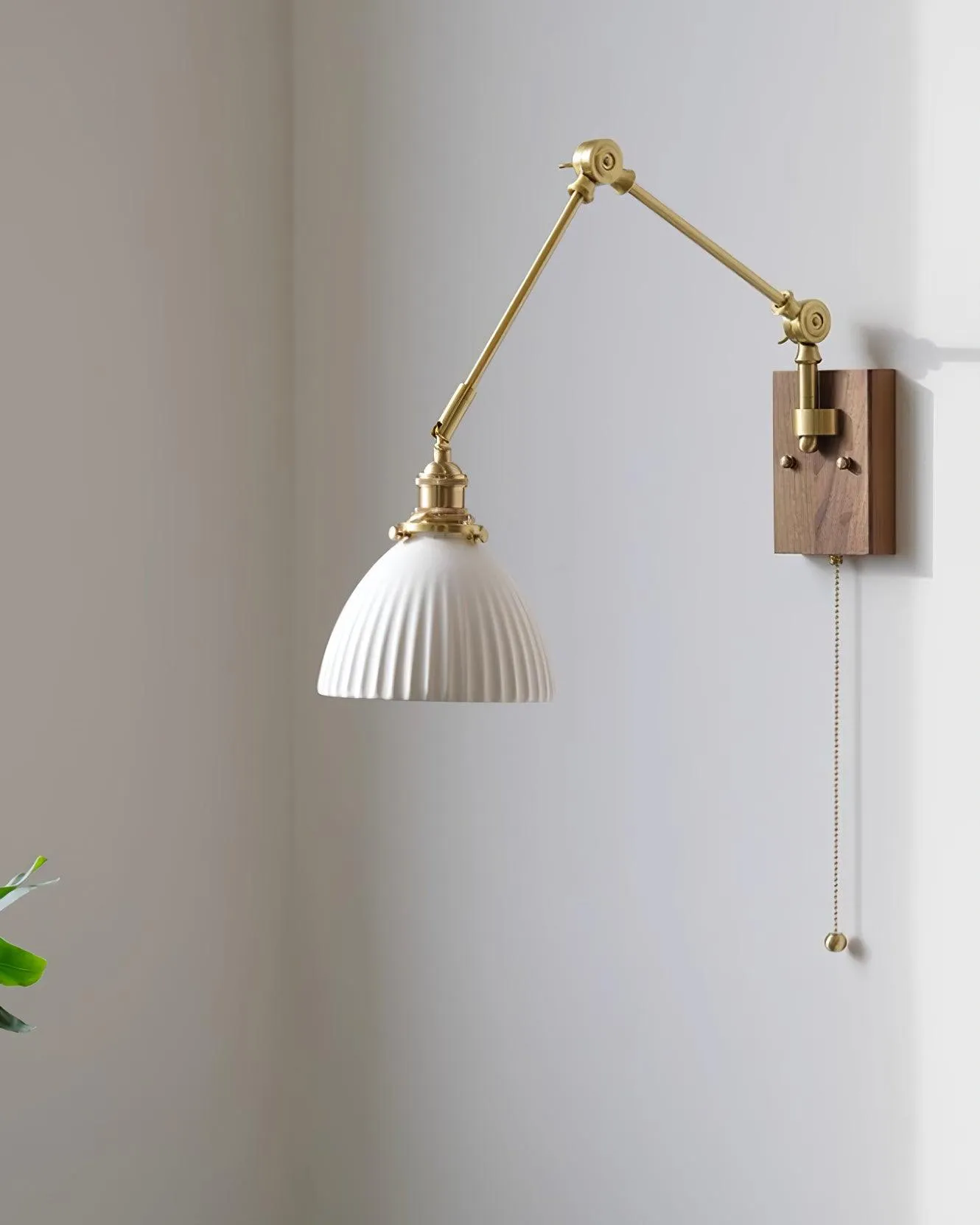 Elia Swing Arm Wall Lamp