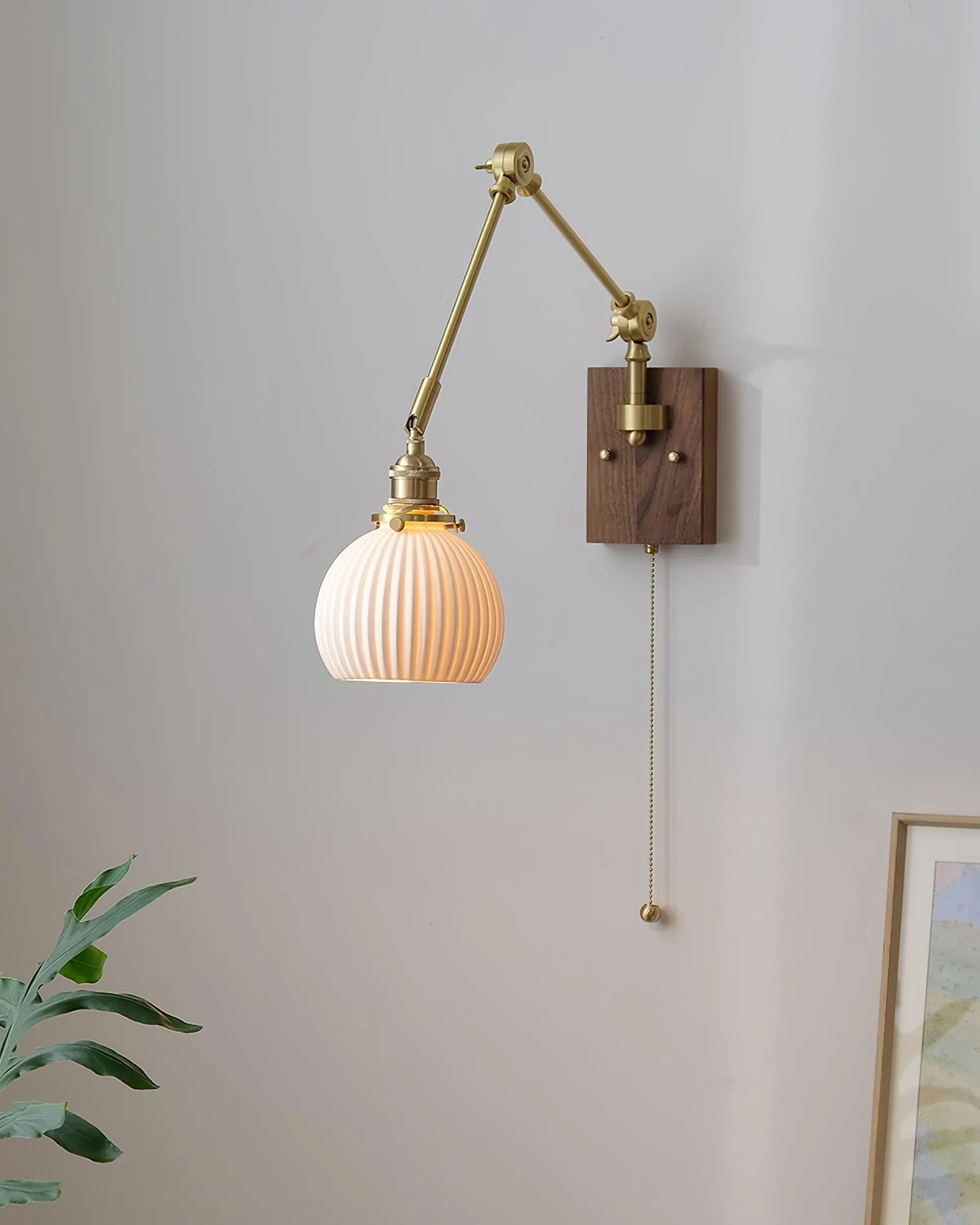 Elia Swing Arm Wall Lamp