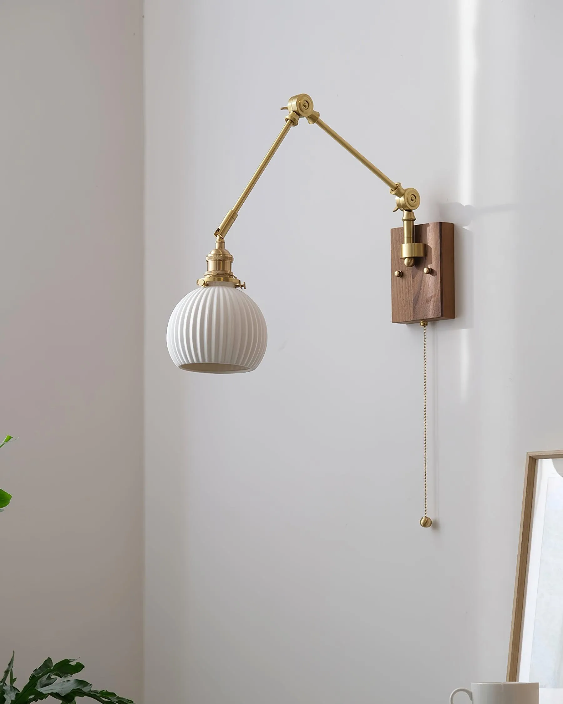 Elia Swing Arm Wall Lamp