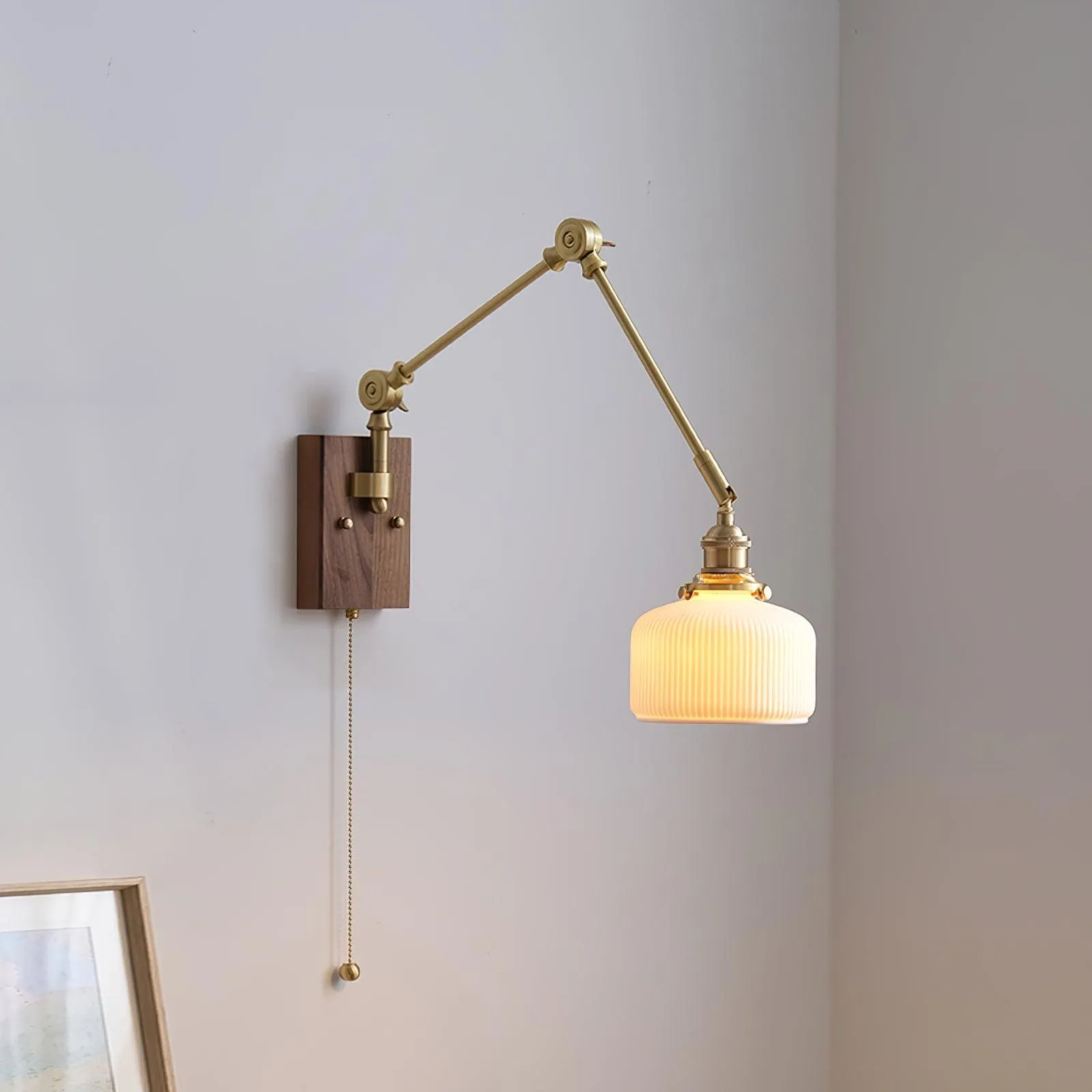 Elia Swing Arm Wall Lamp