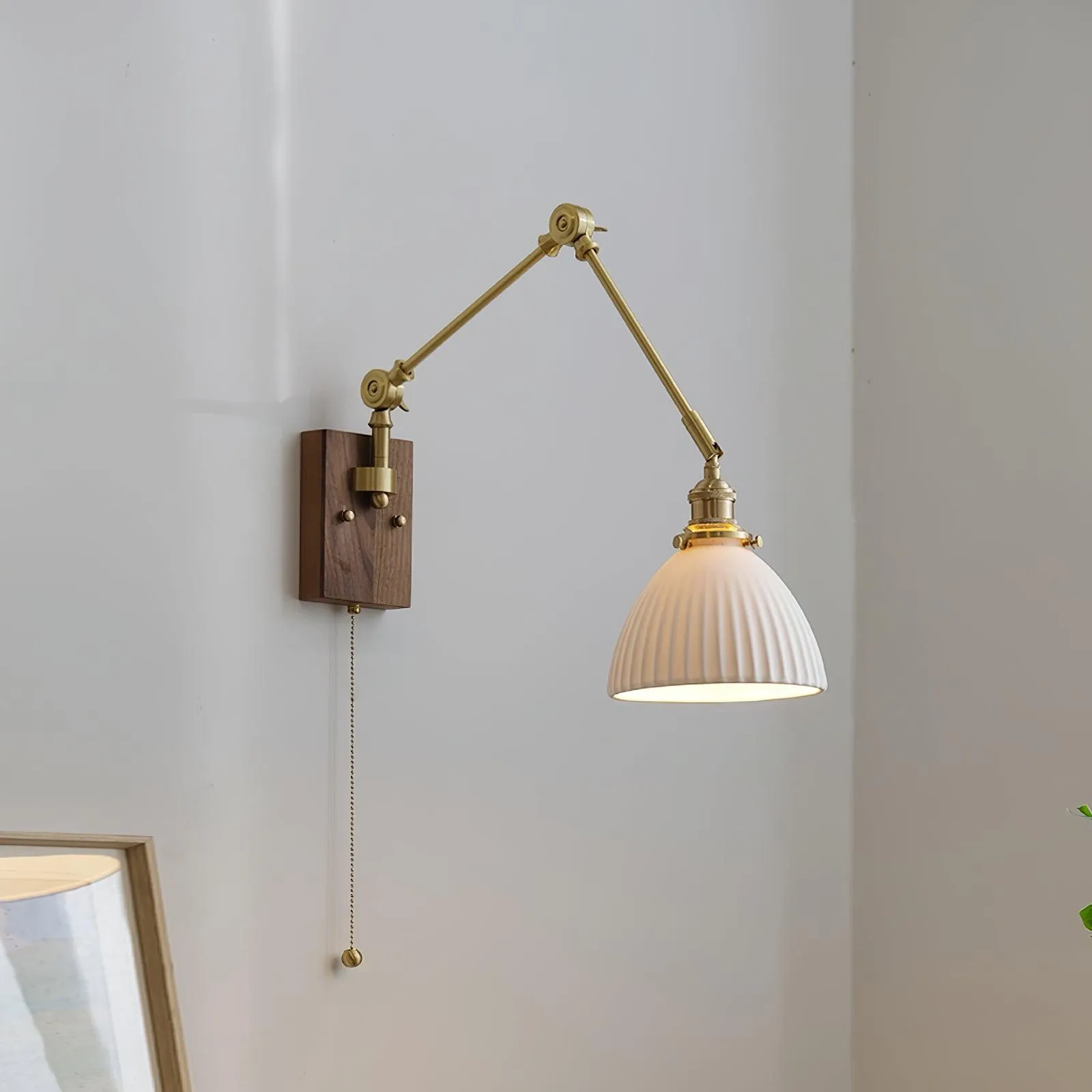 Elia Swing Arm Wall Lamp