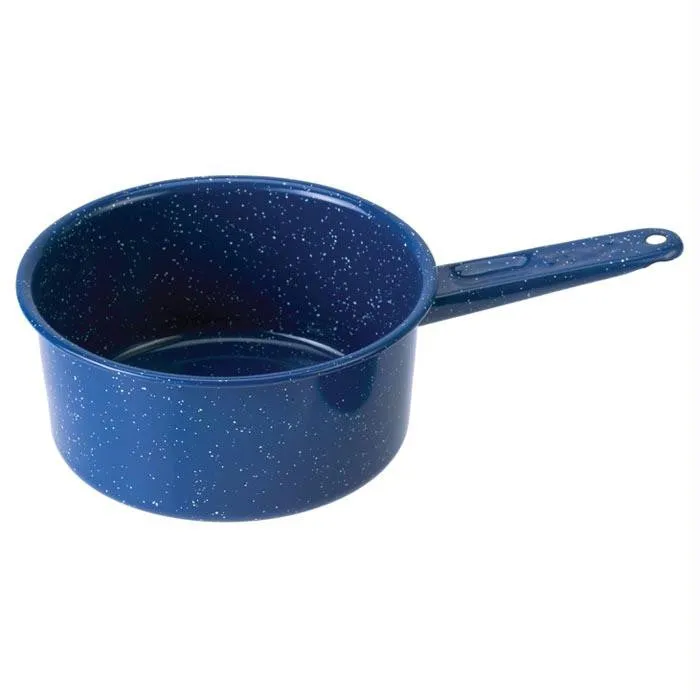 Enamel 2 Qt Saucepan Blue