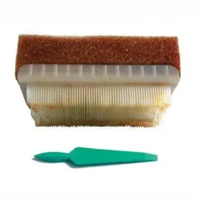 EZ Surgical Scrub Brush 205 with Sponge Impregnated with Povidone Iodine (PVP-I) 30/bx