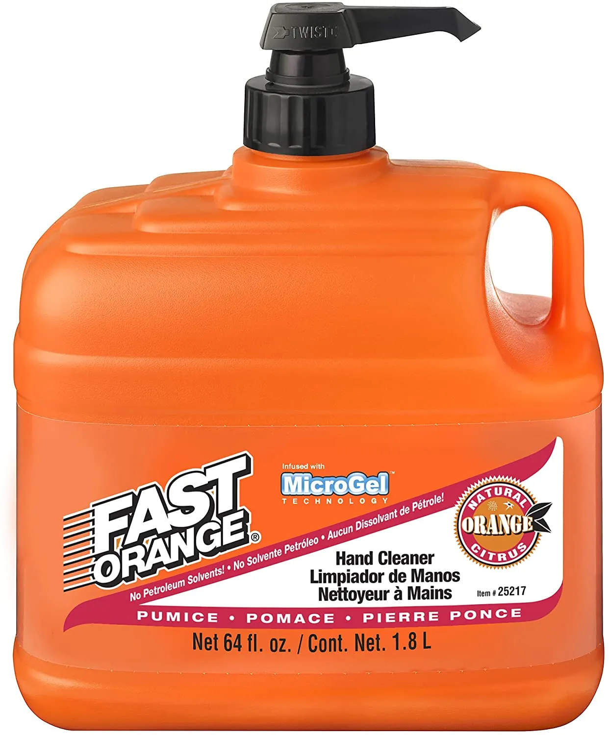 Fast Orange Pumice Hand Cleaner