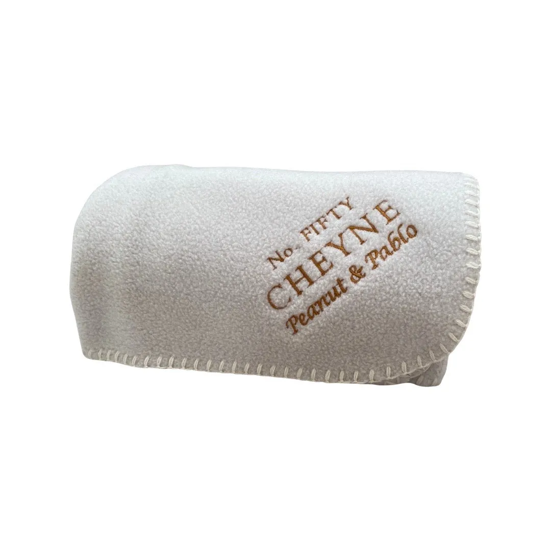 Fifty Cheyne x Teddy Maximus Biscuit Fleece Dog Blanket