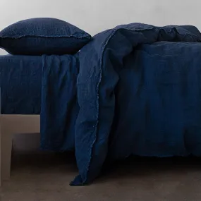 Flocca Linen Duvet Cover - Bateau