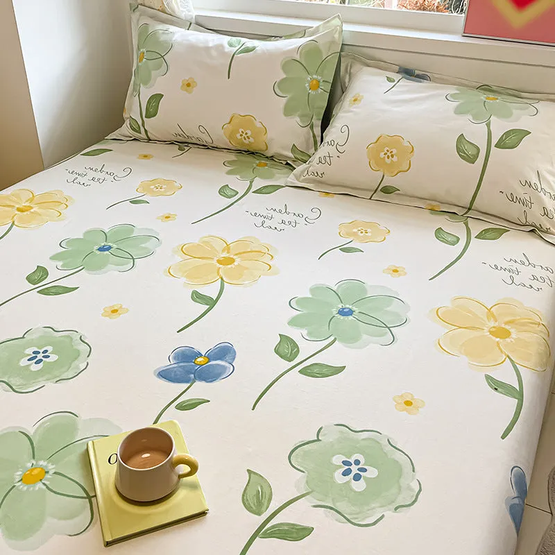 Floral Fitted Bed Sheets