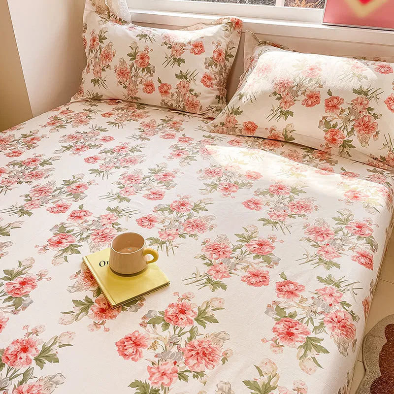 Floral Fitted Bed Sheets