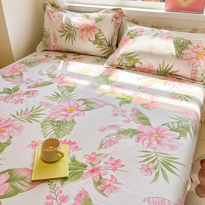 Floral Fitted Bed Sheets