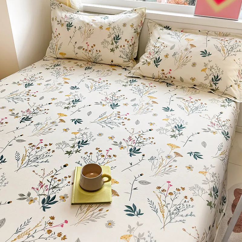 Floral Fitted Bed Sheets