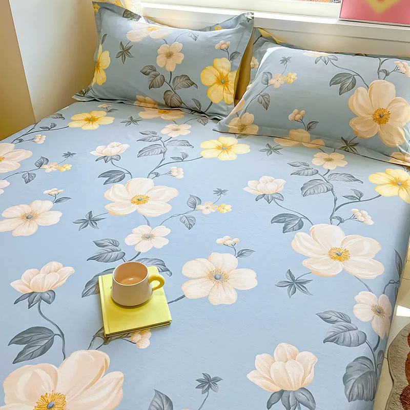 Floral Fitted Bed Sheets