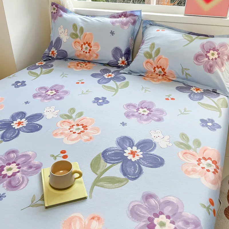 Floral Fitted Bed Sheets