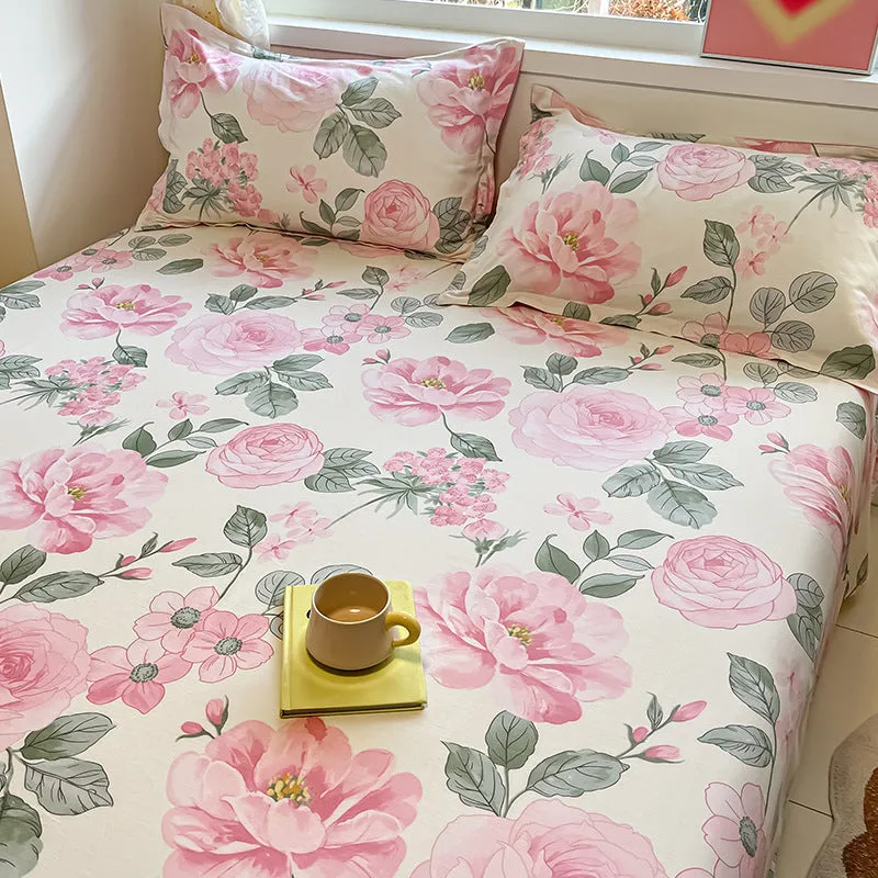 Floral Fitted Bed Sheets