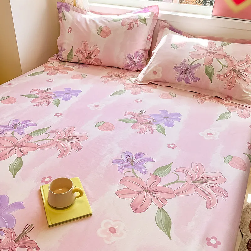 Floral Fitted Bed Sheets