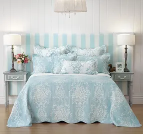 Florence Bedspread Set Range Blue